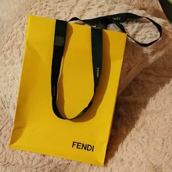 fendi paper shopping bag